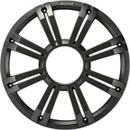 Kicker KMG10C 10" Grille for Kicker KM10 and KMF10 Subwoofers w/ Built-In LEDs Charcoal