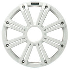 Kicker KMG10W 10" Grille for Kicker KM10 and KMF10 Subwoofers w/ Built-In LEDs (White)