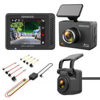 Kenwood DRV-A310W Dashcam GPS, Wifi 2" LCD Display Full HD with Rear Camera and Hard Wired Kit