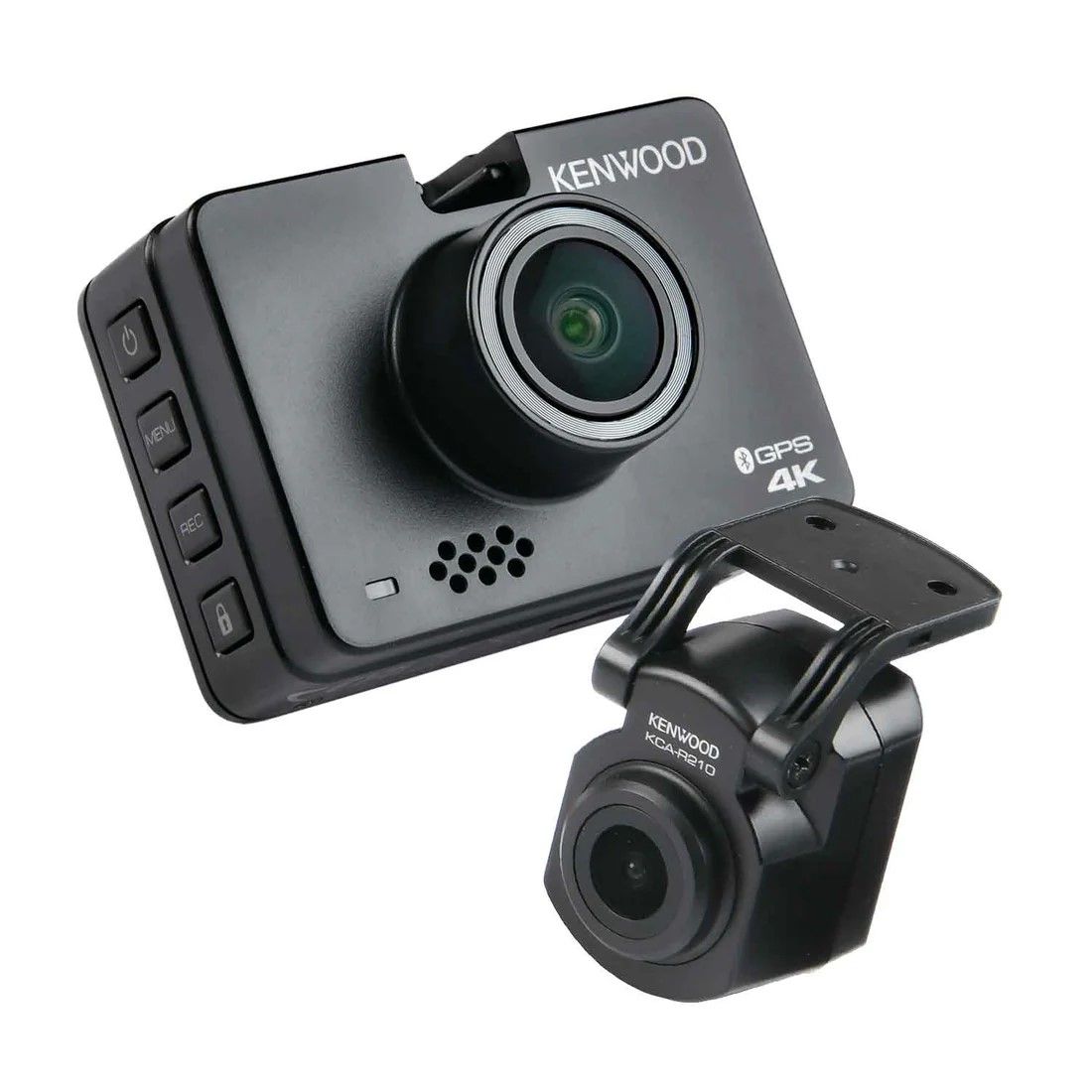 Kenwood DRV-A310W Dashcam GPS, Wifi 2" LCD Display Full HD with Rear