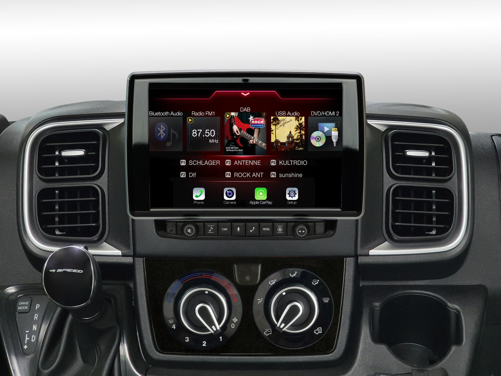 Alpine X903-DU Fiat Ducato 3 250 Sat Nav DAB Bluetooth CarPlay 9" Screen
