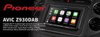 Pioneer AVIC-Z930DAB 7" Screen WiFi Apple CarPlay, Wireless Mirroring, Android Auto, Bluetooth, DAB+, Spotify, WAZE and USB + NDBC8 Camera