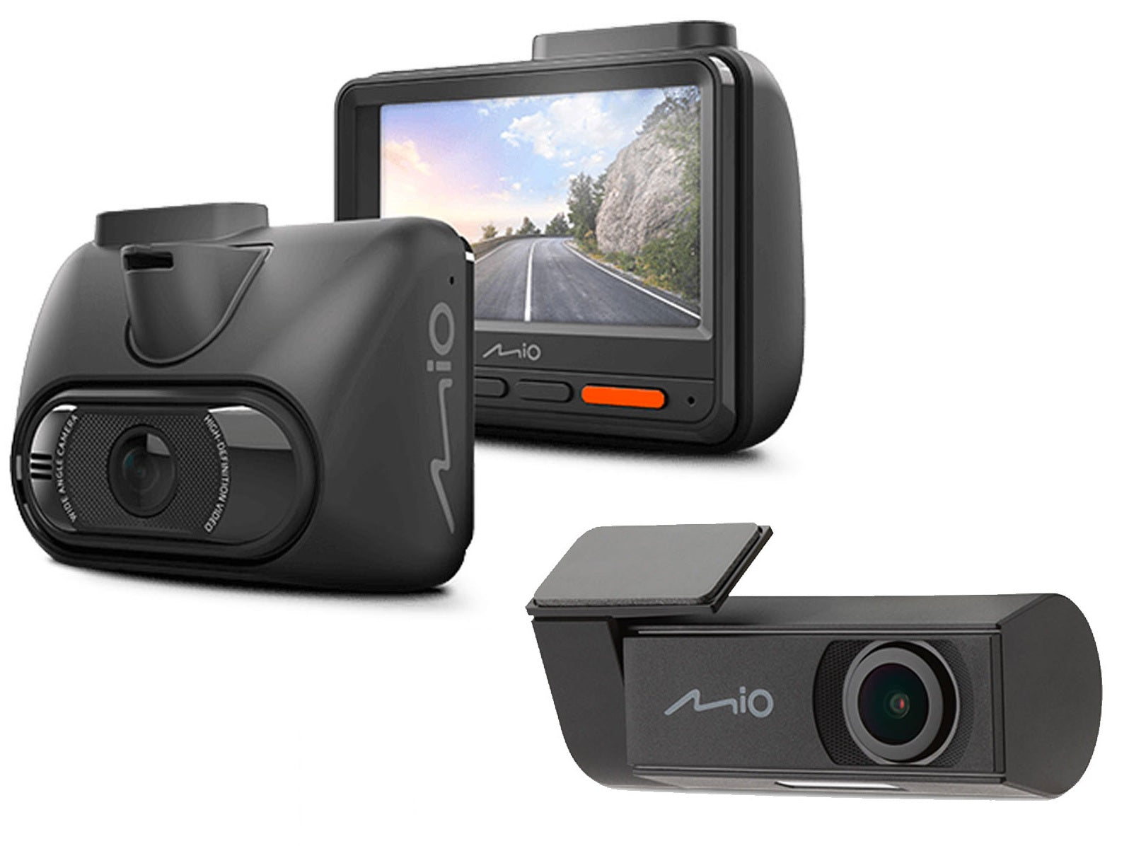 Mio MiVue 935W + E60 4K 2.7" IPS Display GPS, Wi-Fi Car Dash Camera w/ 64GB Memory Card