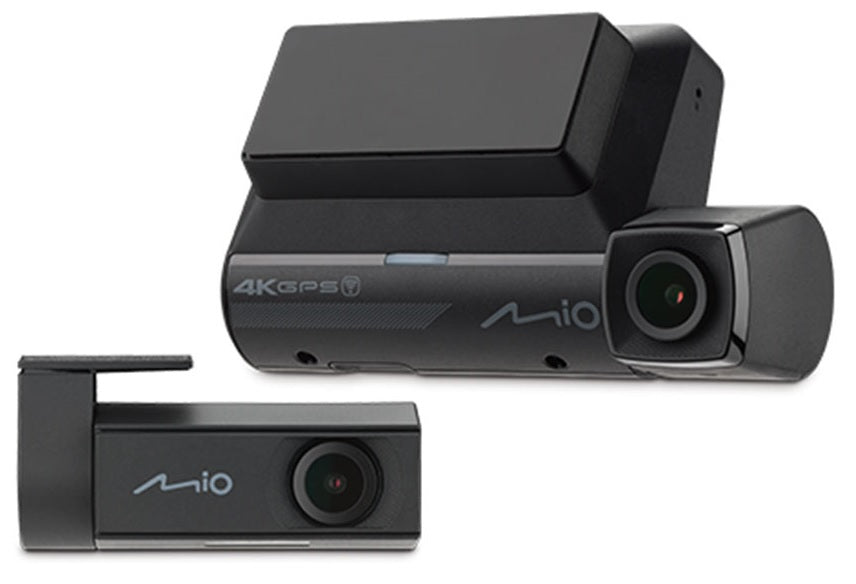 Mio MiVue 955WD 4K, GPS, Wi-Fi, Front and Rear Dash Cam with HDR Recording FREE 128GB Micro SD Card