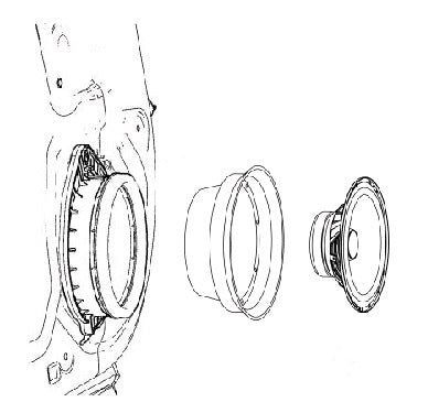 Skinz WaterGuard 165 moisture protection for 165mm speakers