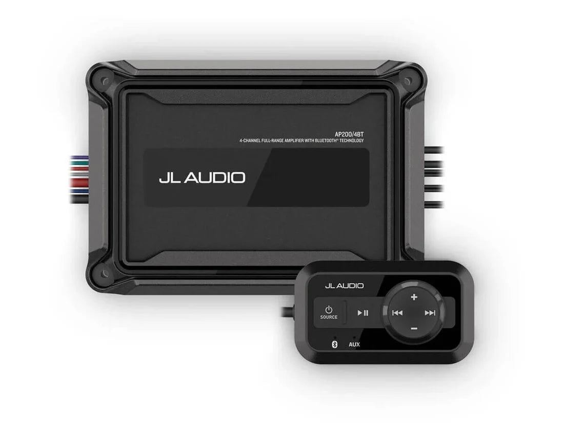 JL Audio AP200/4BT Compact Marine 4-channel Amplifier with Bluetooth® Streaming