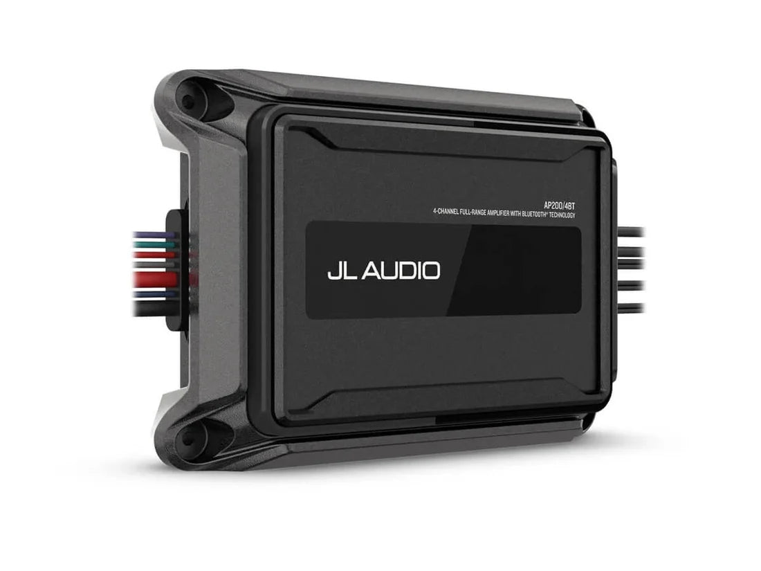 JL Audio AP200/4BT Compact Marine 4-channel Amplifier with Bluetooth® Streaming