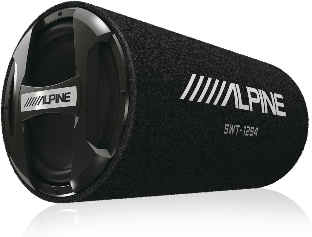Alpine SWT-12S4 12“ (30cm) Bass Reflex Subwoofer Tube