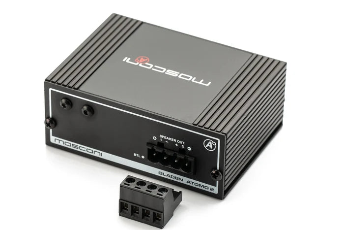 Mosconi Atomo 1 Monoblock 1 Channel Class D Sub Amplifier 205w