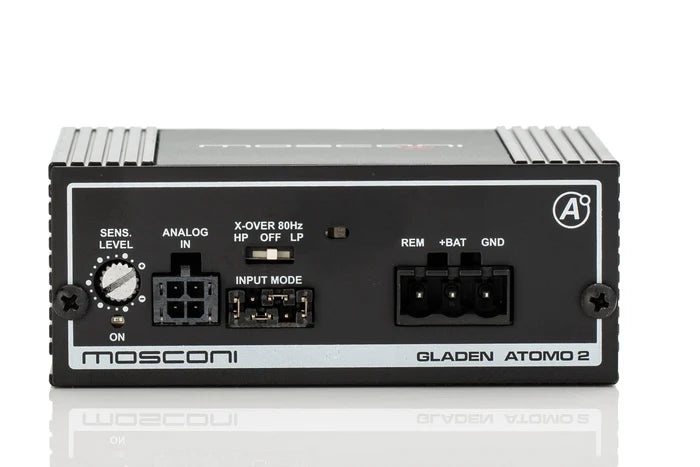 Mosconi Atomo 1 Monoblock 1 Channel Class D Sub Amplifier 205w