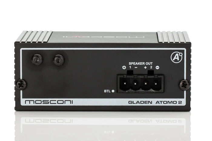 Mosconi Atomo 1 Monoblock 1 Channel Class D Sub Amplifier 205w