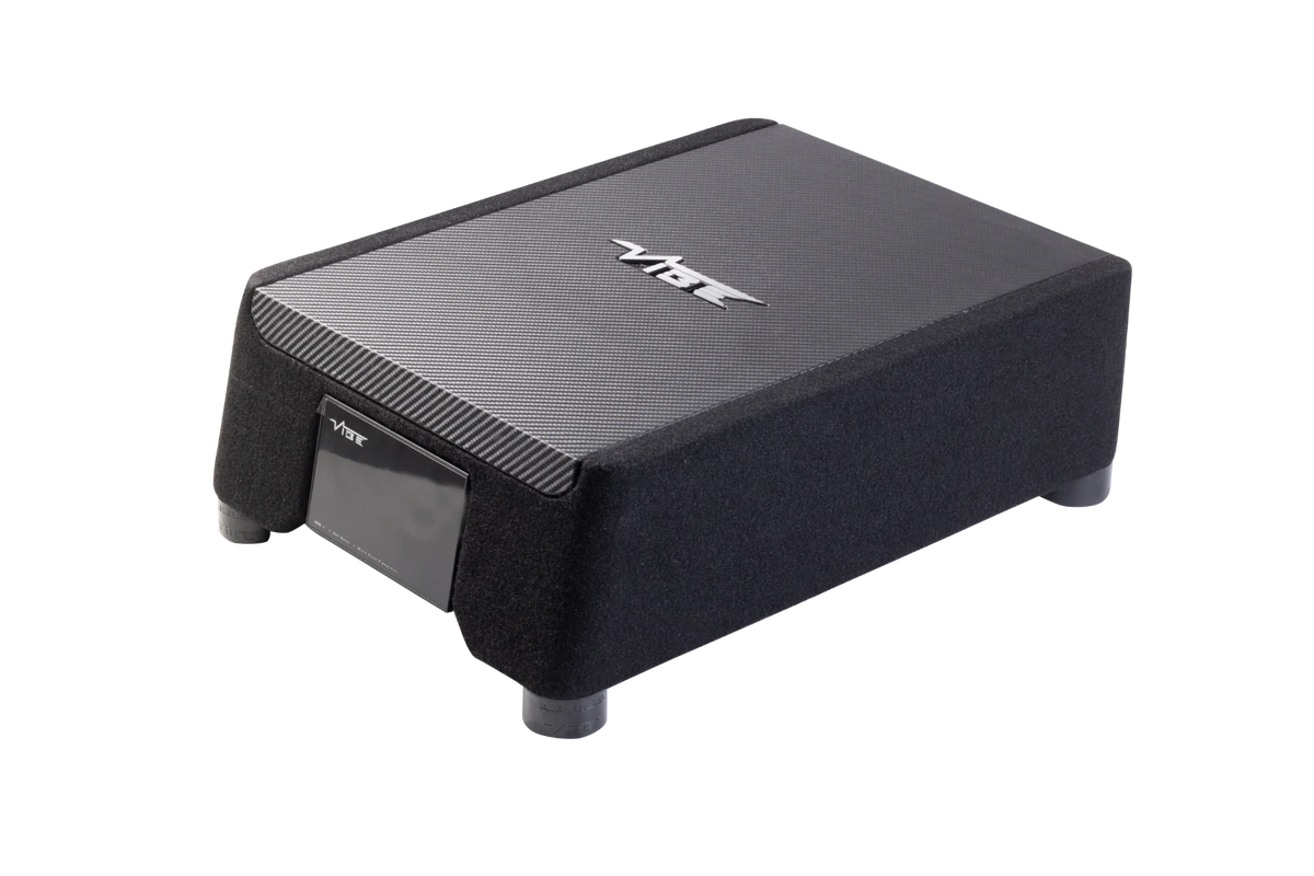 Vibe BA10ASQ-V4 Black Air 10 inch SQ Active Down Firing Enclosure 900W