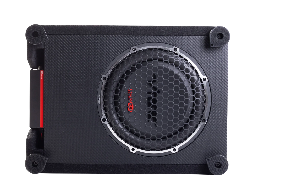 Vibe BA10ASQ-V4 Black Air 10 inch SQ Active Down Firing Enclosure 900W