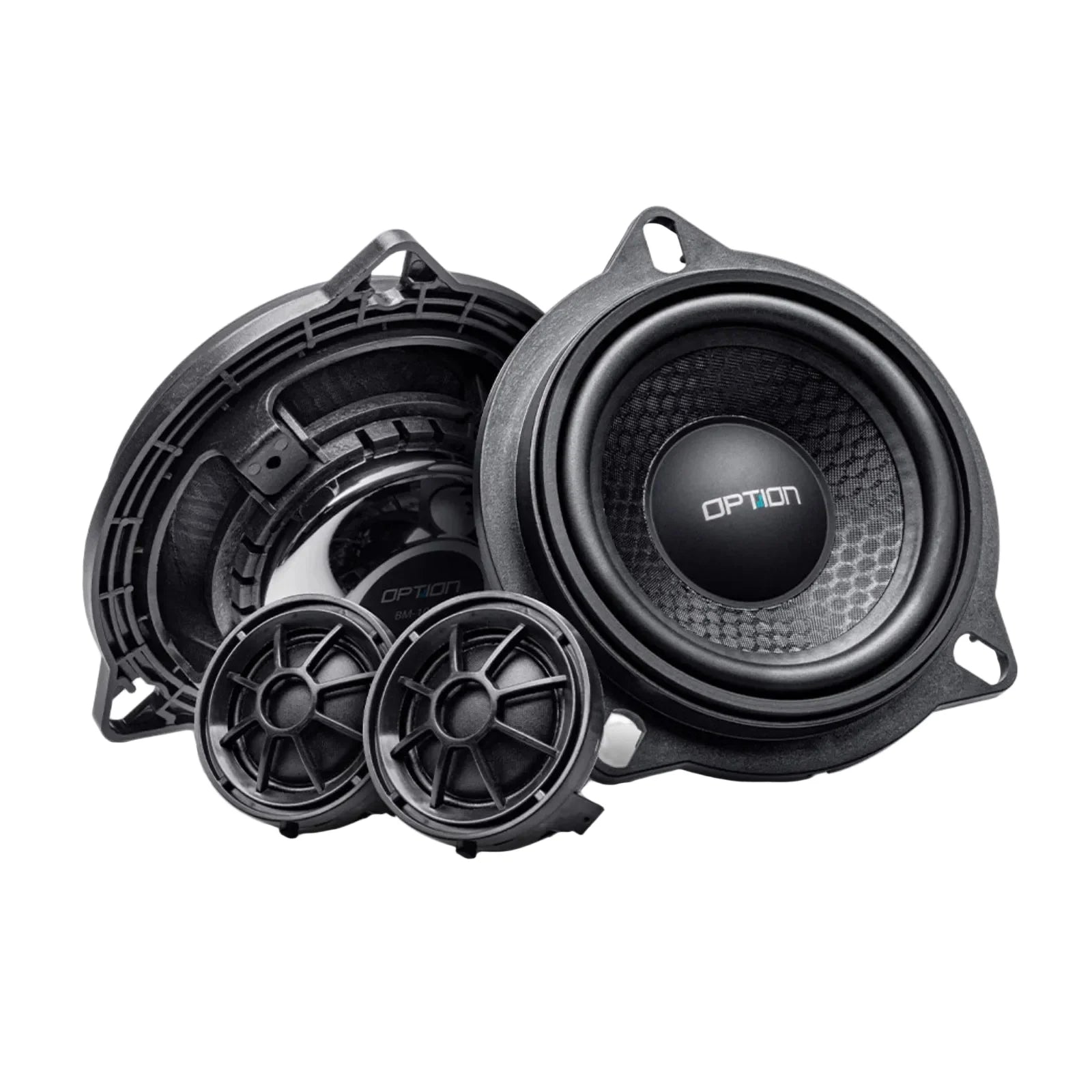 Option Audio BM-100 Plug & Play Component Speakers for BMW E F and G Series