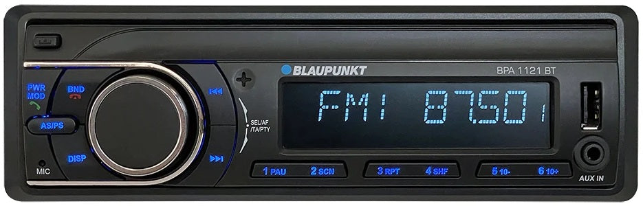 Blaupunkt BPA1121BT Car Radio Front USB Bluetooth FM Tuner Stereo