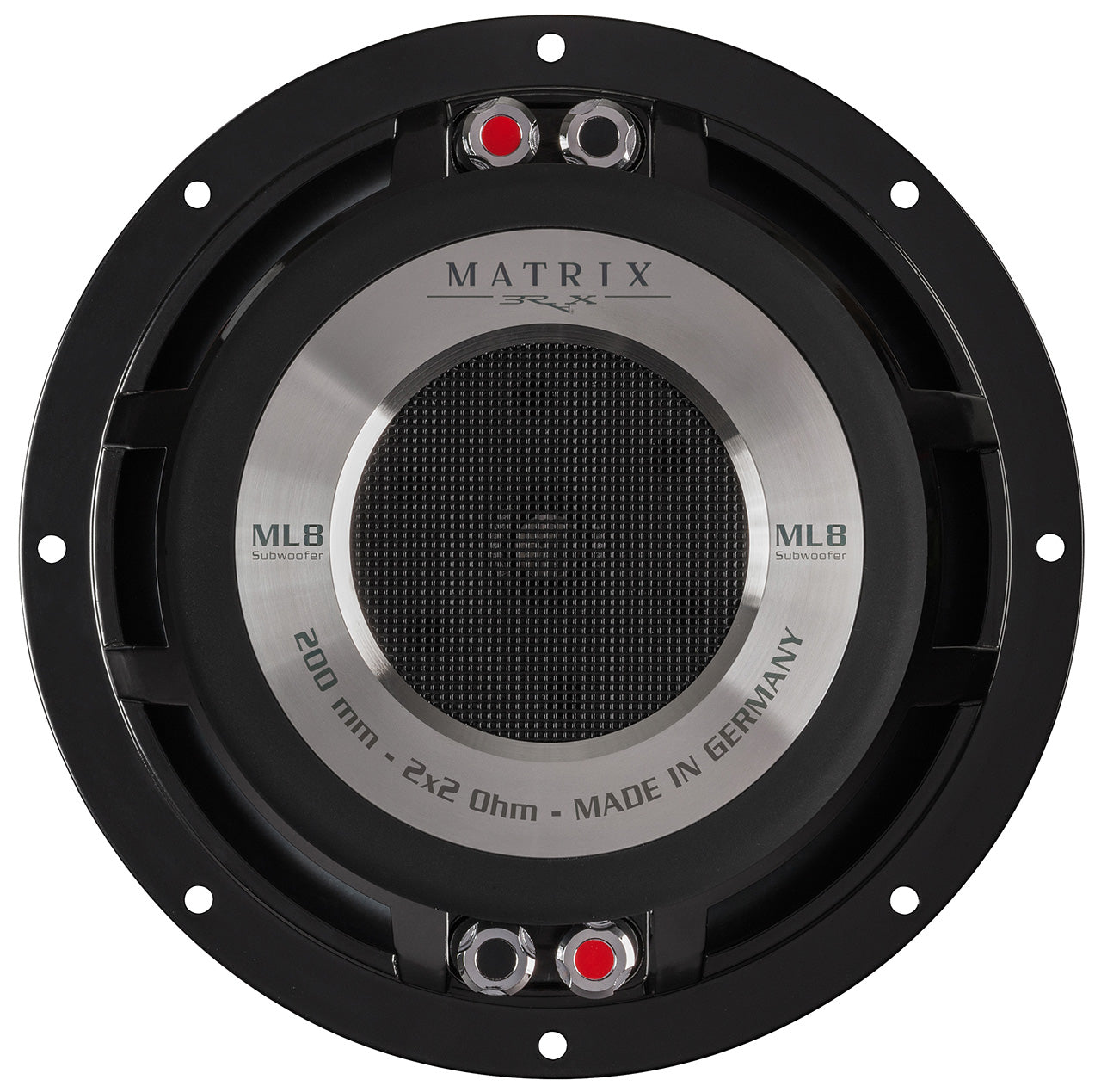 Brax Matrix ML8 SUB 8 Inch 20cm Subwoofer 400w RMS 2 Ohms Dual Voice Coil