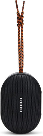 AIWA BST-330BK Compact, Durable and Powerful TWS Bluetooth Speaker with Hyperbass Technology