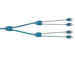 Audison BT4-500 BEST-RANGE 5m Dual 4 channel RCA Cable