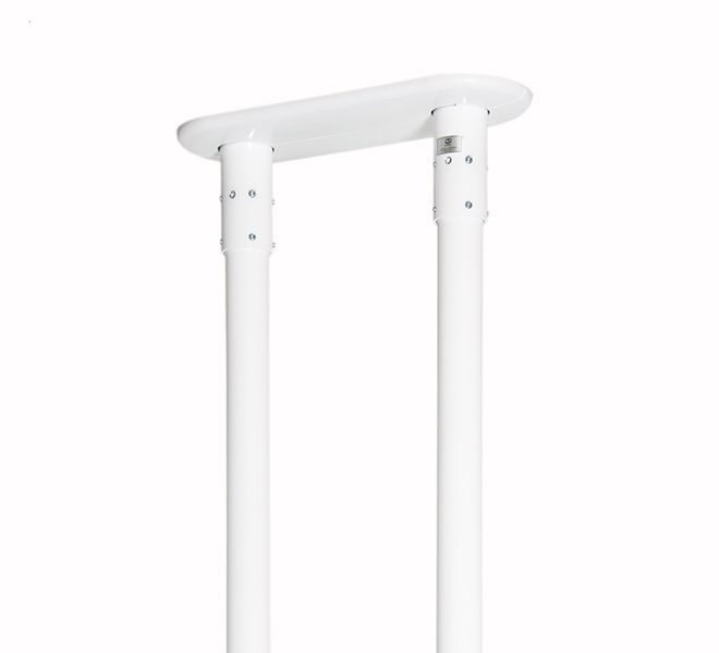 B-Tech BT7807/W Heavy Duty Twin Floor / Ceiling Mount - White