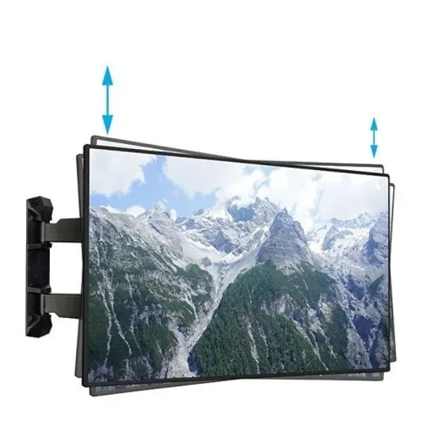 B-Tech BT8226 Double Arm Flat Screen Wall Mount with Tilt and Swivel