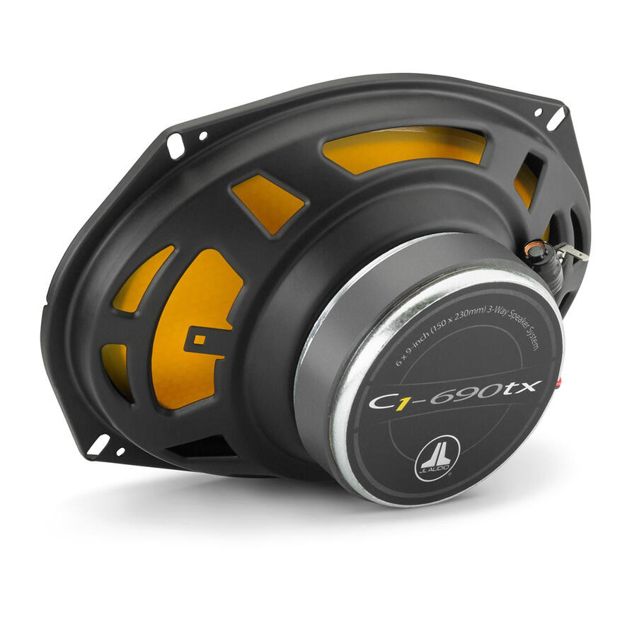 JL Audio C1-690tx C1 Series 6x9" Coaxial Car Parcel Shelf Speakers 60w RMS Pair