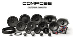 Helix Compose Basic CB C690.2-S3 Coaxial Speaker Kit 6x9 Inch 100w RMS Pair