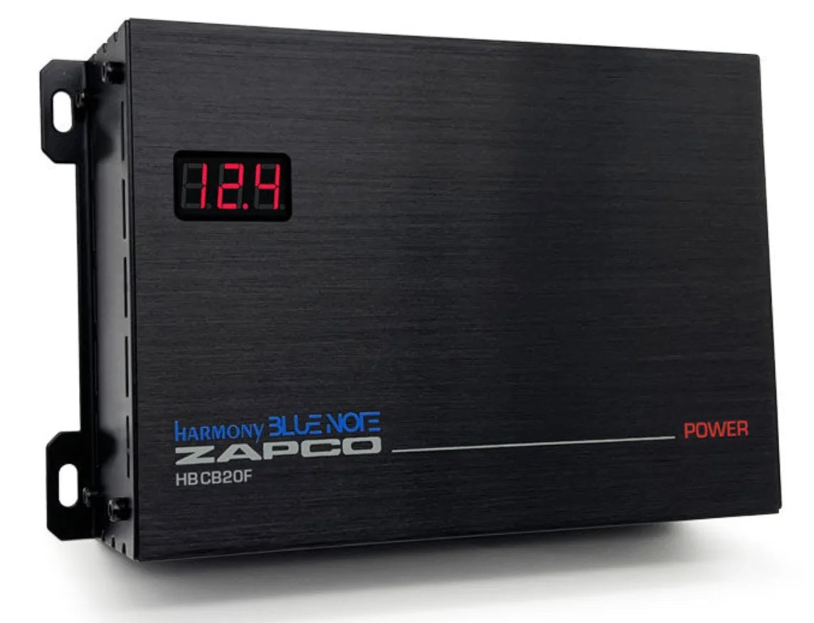 Zapco HB CB20F 20 Farad Capacitor Bank with LCD Voltage Display