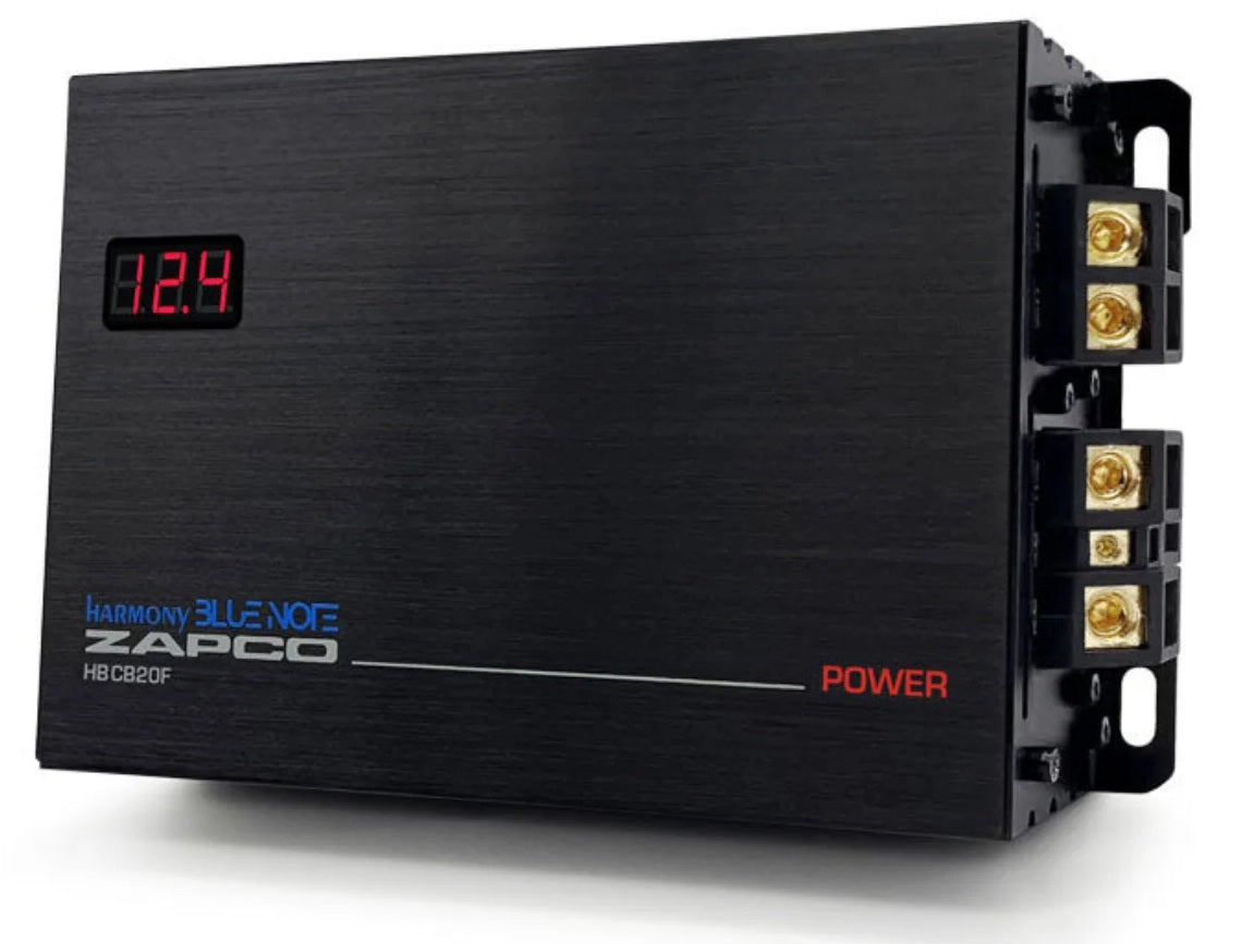 Zapco HB CB20F 20 Farad Capacitor Bank with LCD Voltage Display