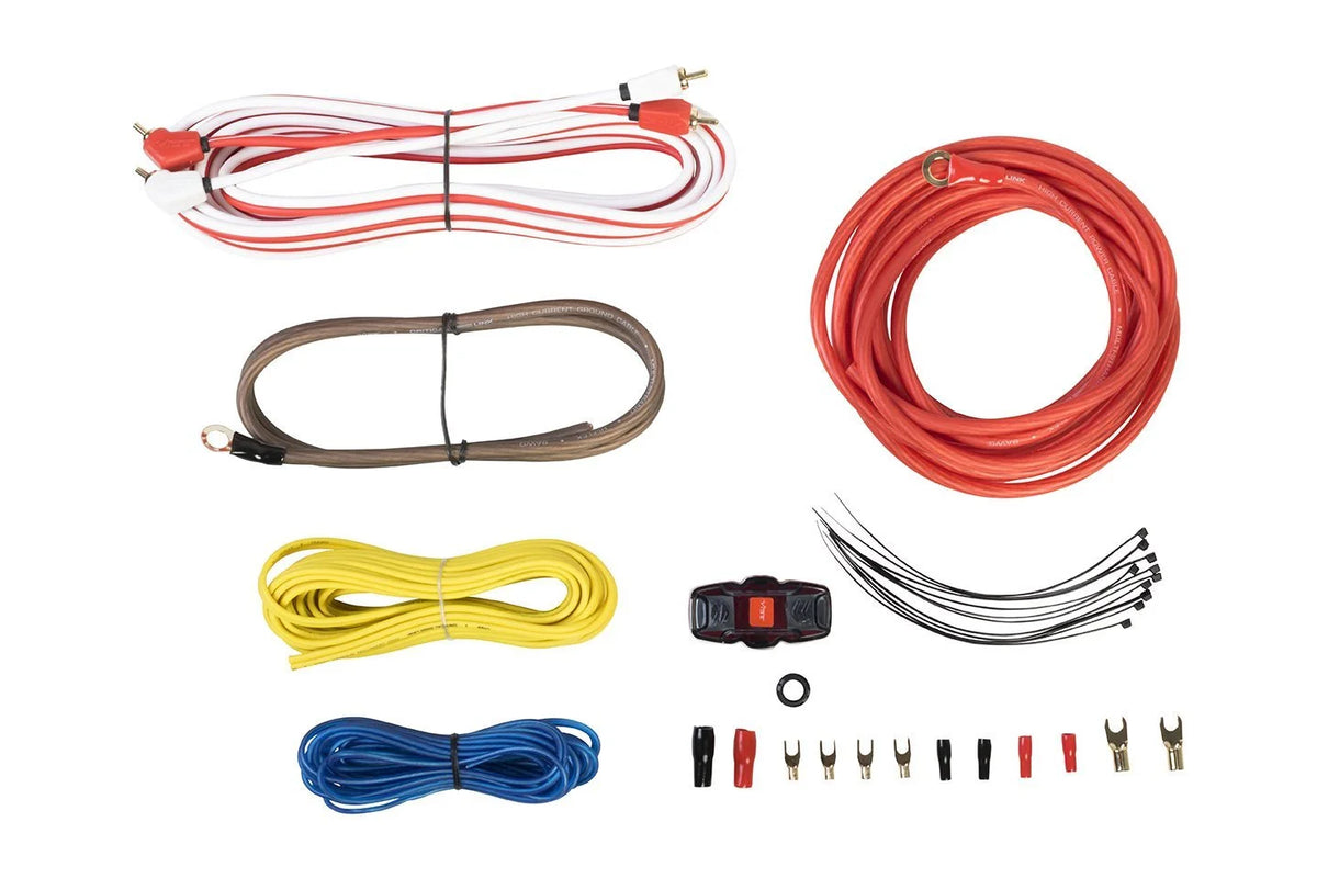 Vibe CL8AWKT-V7 - True 8 AWG Gauge Amplifier Wiring Kit
