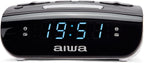 AIWA CR-15 Clock Radio: Compact and Reliable Black White