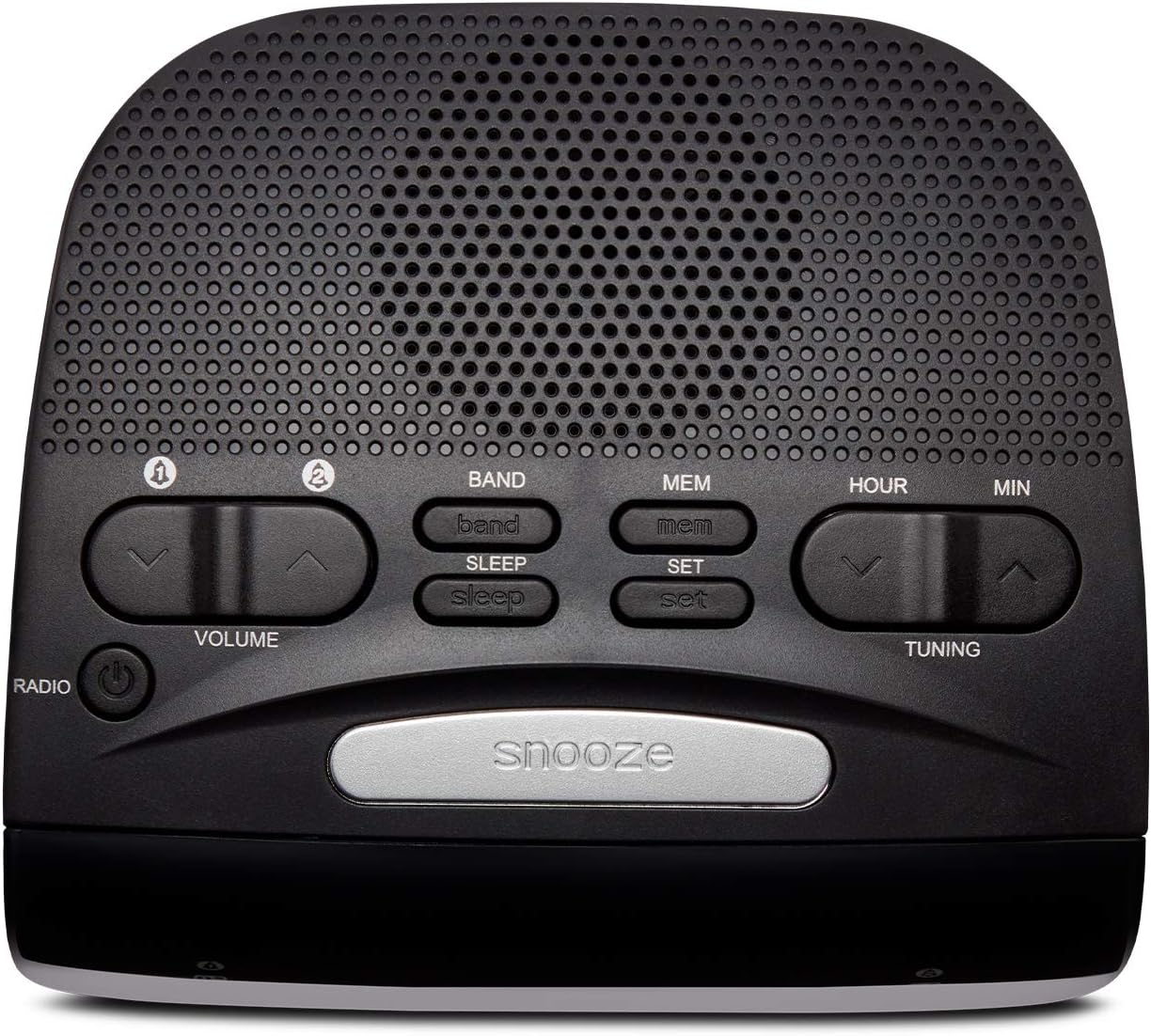 AIWA CR-15 Clock Radio: Compact and Reliable Black White