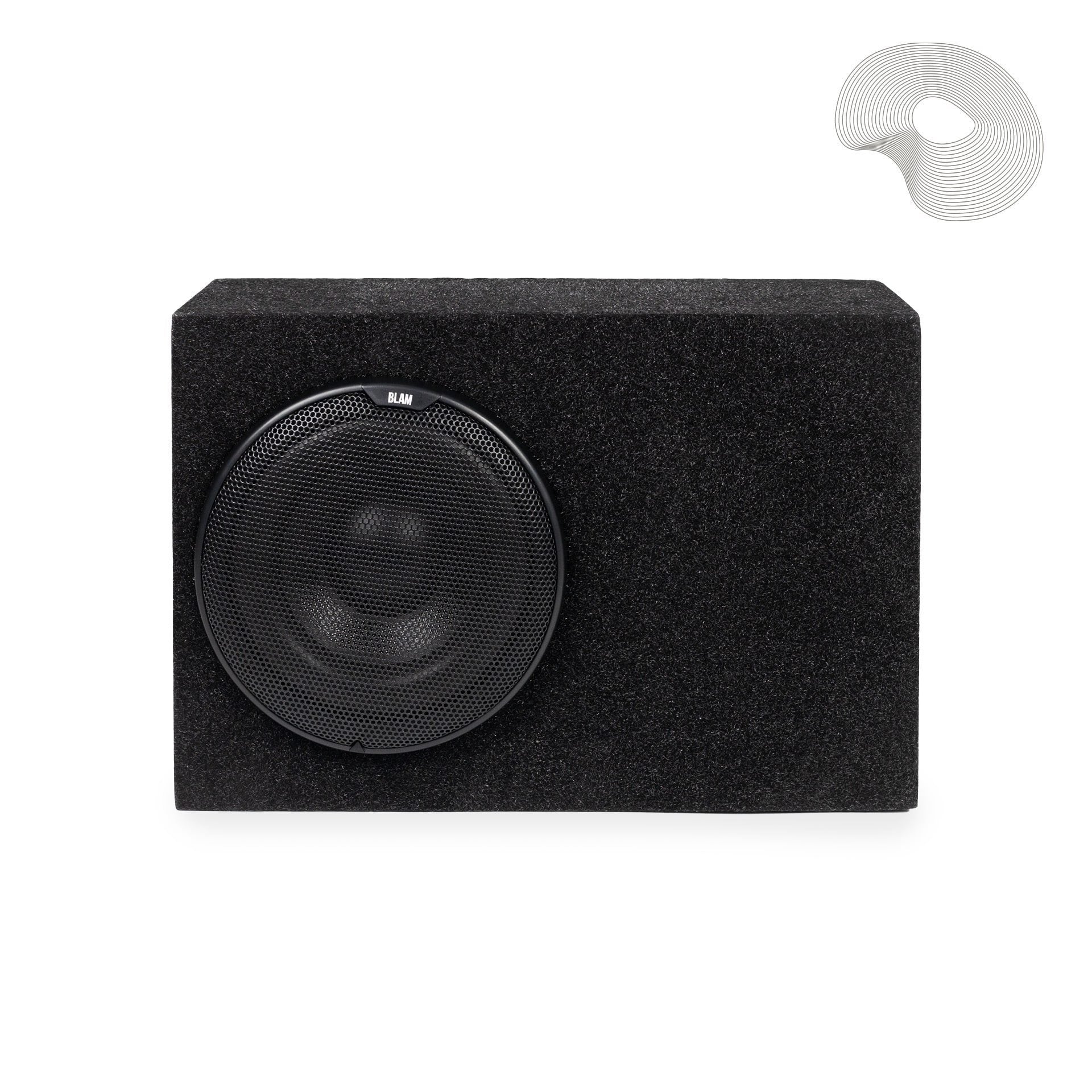 BLAM CR6EL 6" (160mm) Compact Mini 160W Subwoofer with Passive Radiator SUB-BL-CR6EL