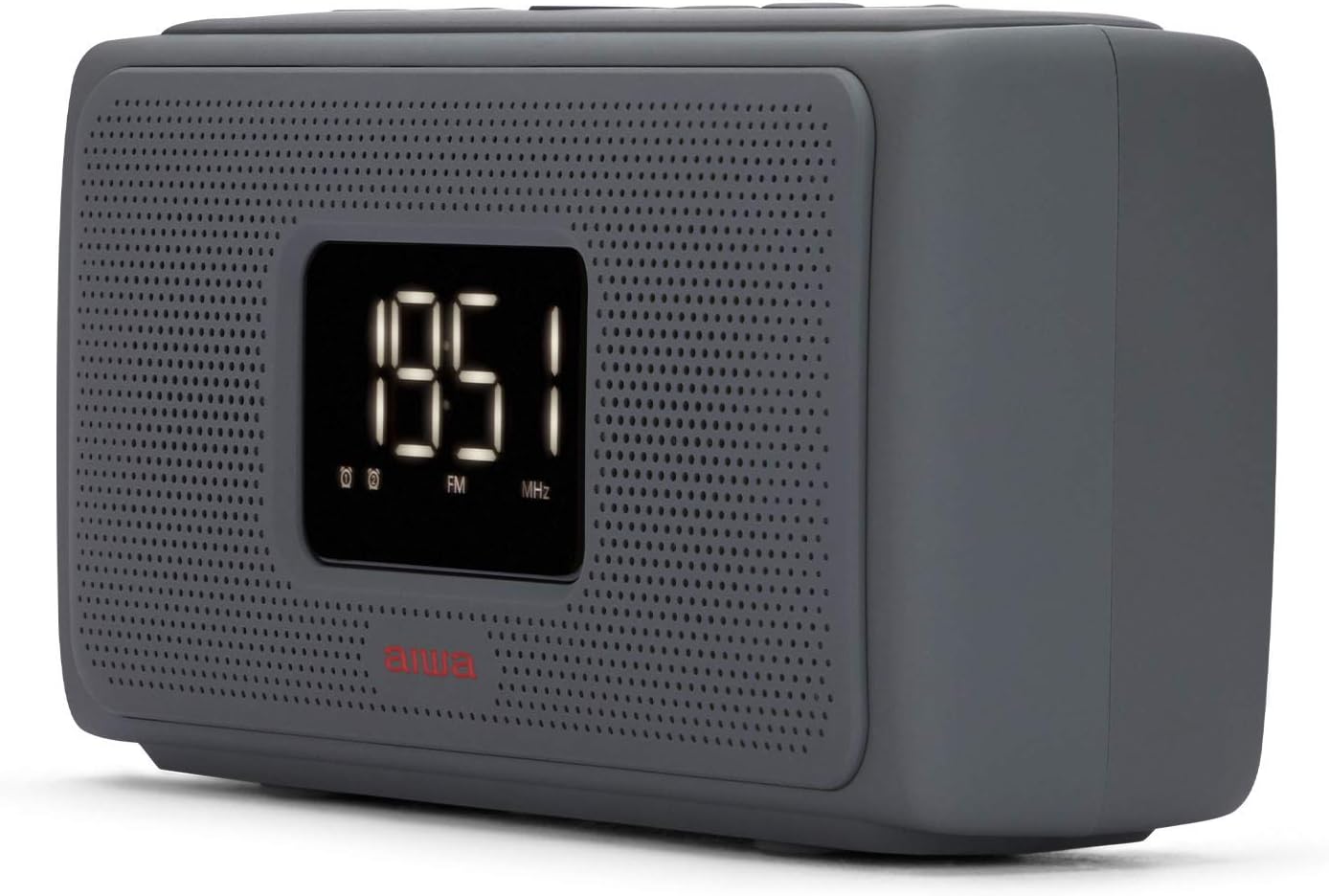 AIWA CRU-80BT Bluetooth Speaker with Clock Radio