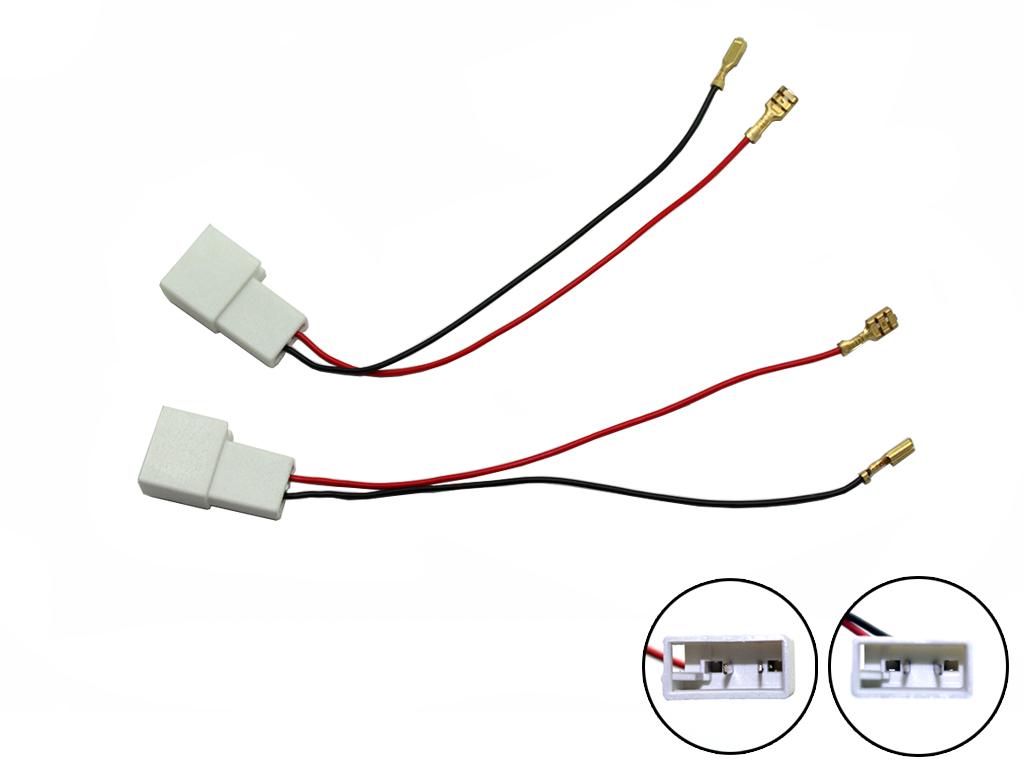 Peugeot 107 2005-2014 Speaker Adapter Harness Converts OEM Harness To Standard Aftermarket Speaker Connectors CT55-CT03