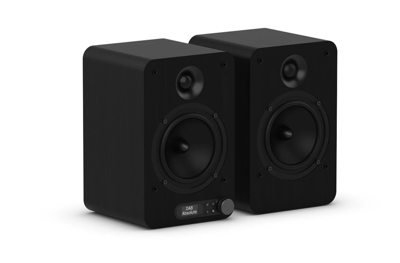 PURE Classic Active - The TV/HiFi/Radio Sound System, Black