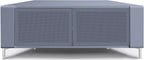 MDA Designs CORVUS Corner-Friendly Gloss Grey Contemporary TV Cabine