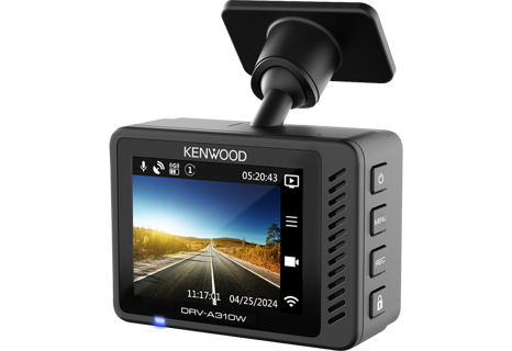 Kenwood DRV-A310W Dashcam GPS, Wifi 2" LCD Display Full HD