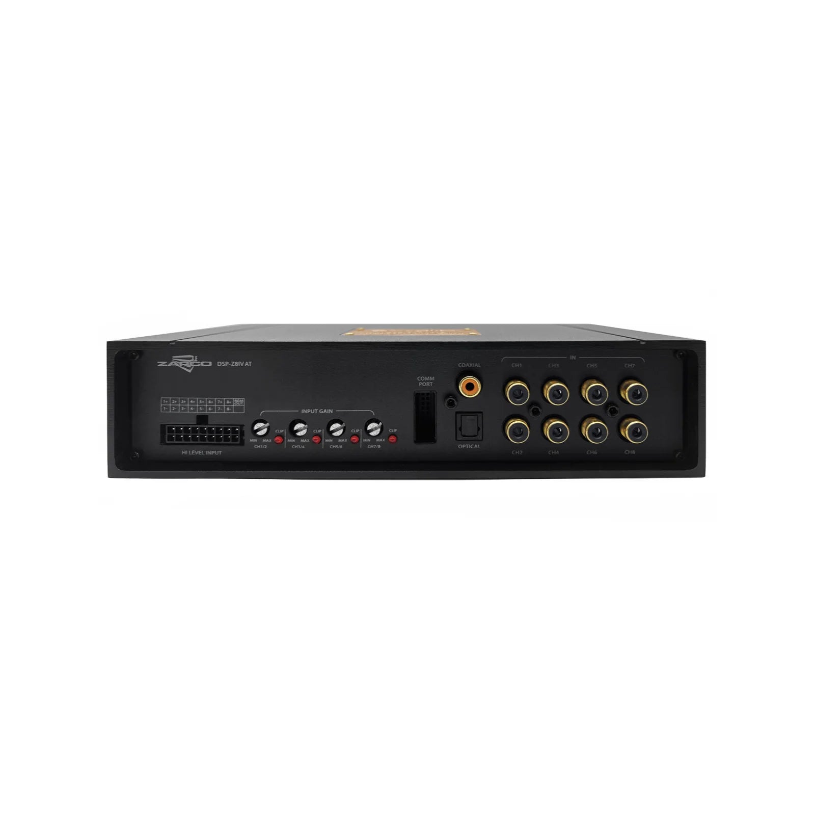 Zapco DSP-Z8 IV AT 8 Channel DSP Cirrus Logic Processor and Remote Control