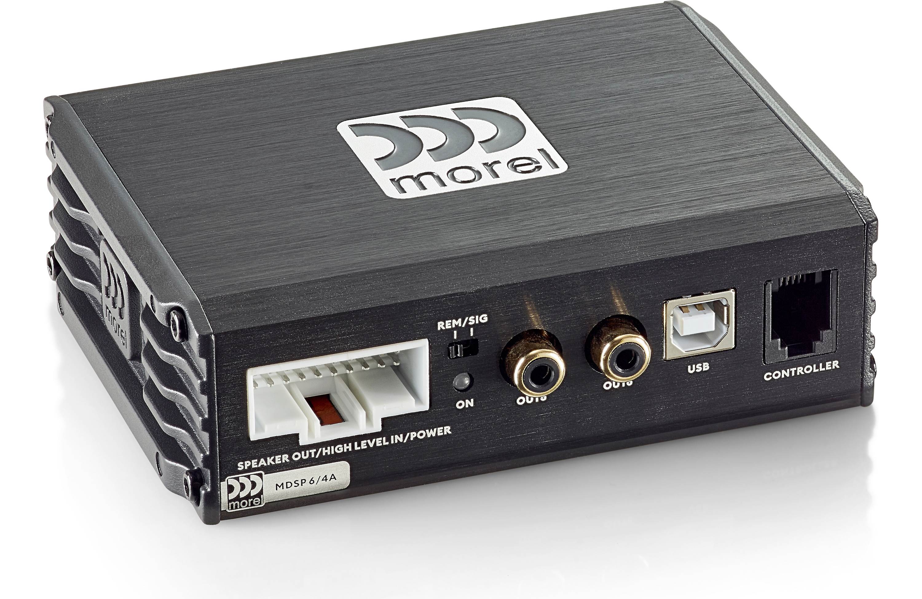 Morel MDSP6/4A MDSP Series 4-channel Car Amplifier with Digital Signal Processing