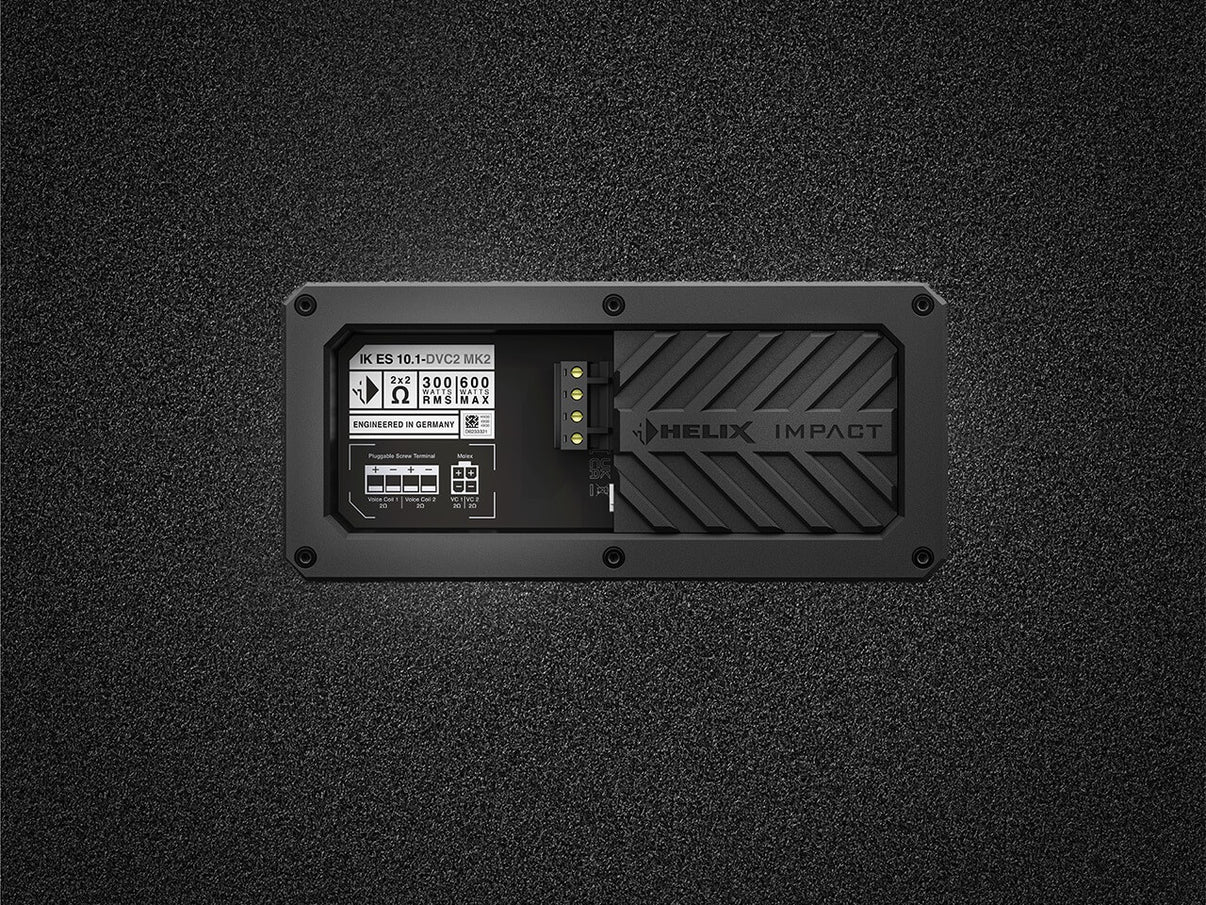 Helix IK E10.1-SVC2 Subwoofer 10 Inch Downfire Compact Sub Enclosure 300w RMS