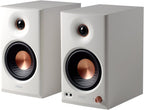 EDIFIER MR4.5 Bi-amped Bluetooth Studio Monitor Hi-Res Speakers - White