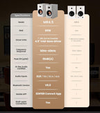 EDIFIER MR4.5 Bi-amped Bluetooth Studio Monitor Hi-Res Speakers - White