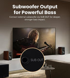 EDIFIER S880DB MKII 2.0 Active Hi-Fi Bluetooth Speaker Dark Wood