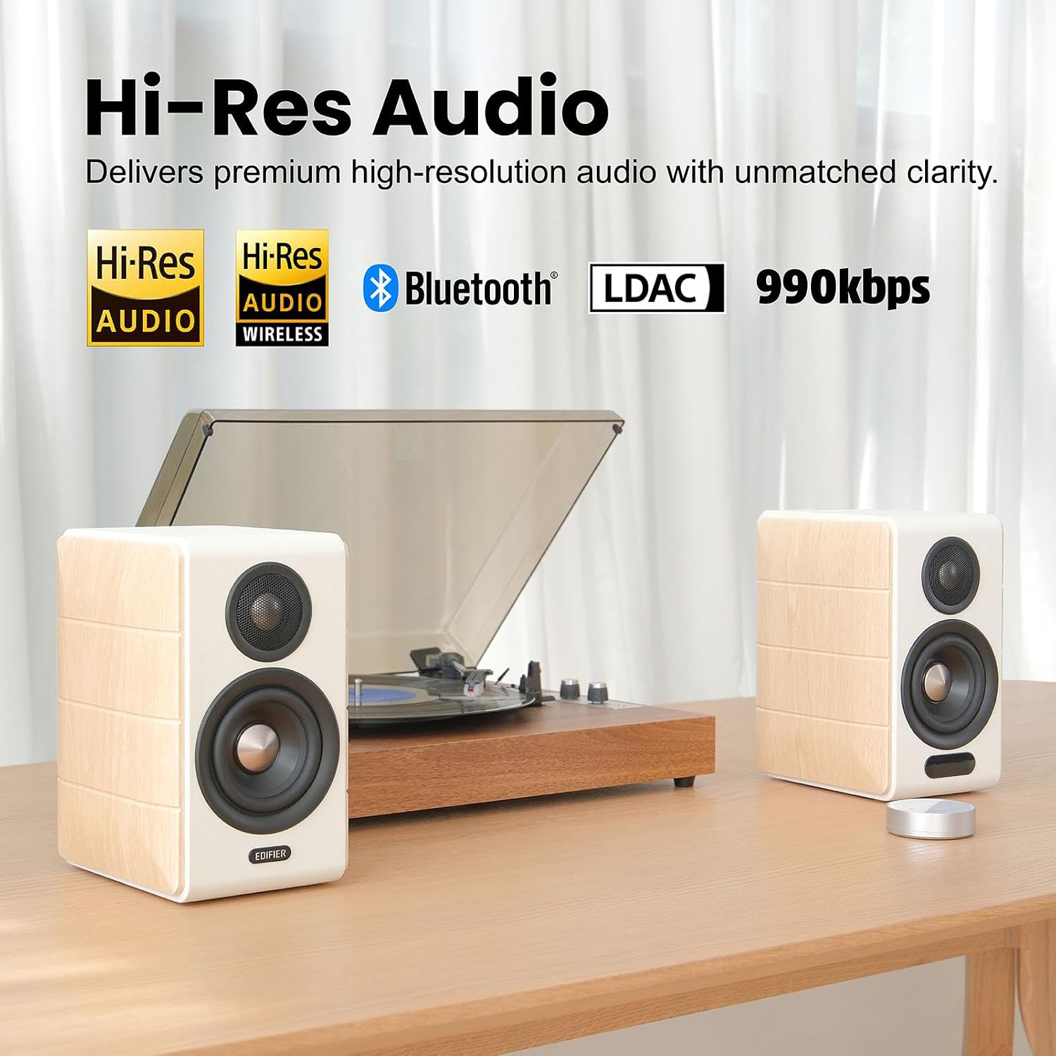 EDIFIER S880DB MKII 2.0 Active Hi-Fi Bluetooth Speaker White