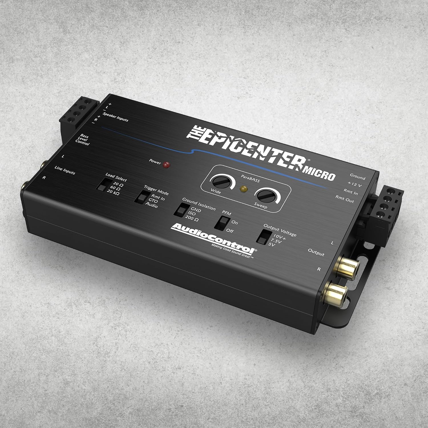 AudioControl The Epicenter® Micro Bass restoration processor and line output converter