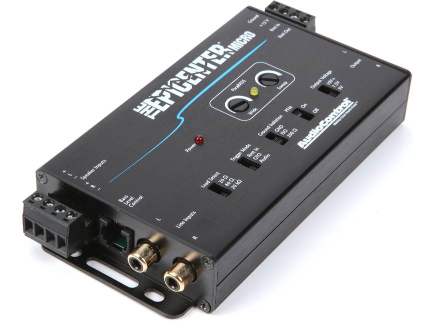 AudioControl The Epicenter® Micro Bass restoration processor and line output converter