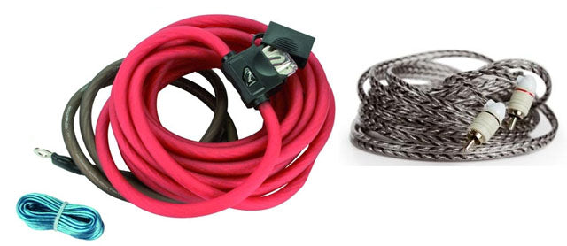 Audison FPK350 - 8-gauge Amplifier kit with RCA lead