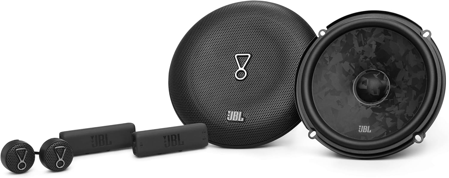JBL STAGE3 GEN2 68C 6.5 inch (165mm) 760 Watt 2-way Component Car Speakers