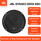 JBL STAGE3 GEN2 68C 6.5 inch (165mm) 760 Watt 2-way Component Car Speakers