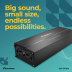 Pioneer GM-DX104 Compact Micro 4ch Amplifier 45W x 4